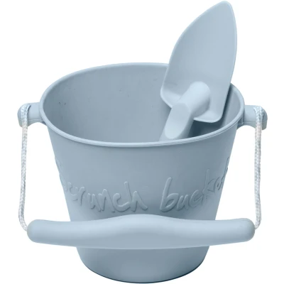 Afbeelding van Funkit world scrunch emmer met schepje lichtblauw