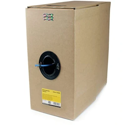 Afbeelding van StarTech.com Cat6 UTP netwerkkabel (CMR), 304,8 m, blauw (WIR6CMRBL)