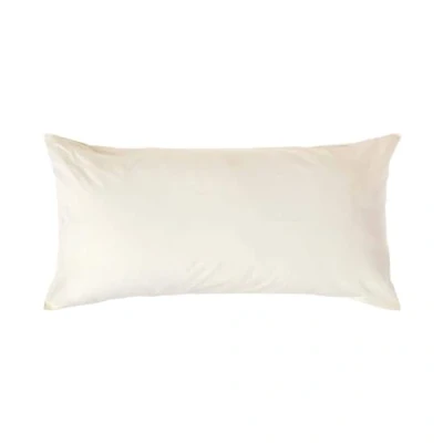 Afbeelding van Homescapes kussensloop 40 x 80 cm crème vanille, 100% Egyptisch katoen, draaddichtheid 200
