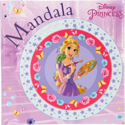 Afbeelding van Prinses Mandala Disney Princess kleurboek.