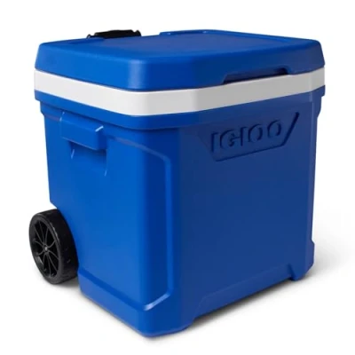Afbeelding van Igloo Profile II 28 Roller Koelbox op wielen 26 Liter Blauw
