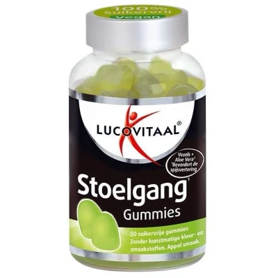 Afbeelding van Stapel tot 60% korting Lucovitaal Stoelgang (50 Gummies)
