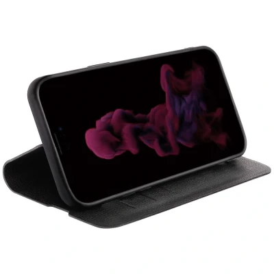 Afbeelding van Vivanco Premium Booklet Apple iPhone 14 Pro Zwart Met standfunctie