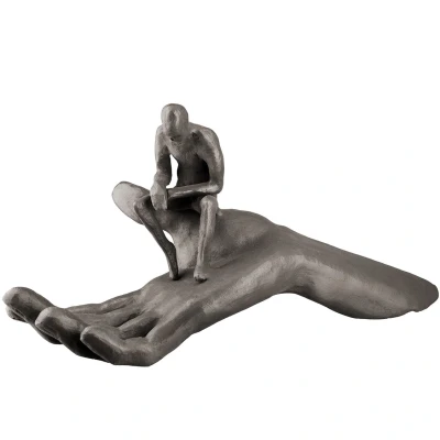 Afbeelding van Gilde Metal Sculpture &#039;Helping Hand&#039;