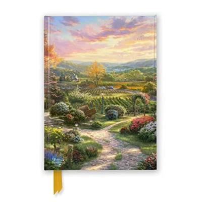 Afbeelding van Flame Tree Notebooks Thomas Kinkade Studios: Wine Country Living (Foiled Journal)