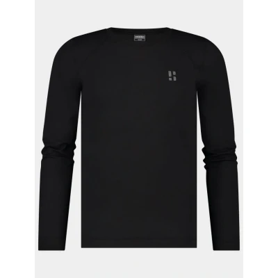 Afbeelding van Poederbaas Thermoshirt Lightweight Heren Zwart Maat M