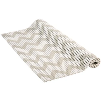 Afbeelding van Venilia Zachte schuimvulling Veni Soft Tapijt Antislip Basis Belag Tafelkleed, Polyester, Visgraat, PVC 65 x 200 0,5 cm