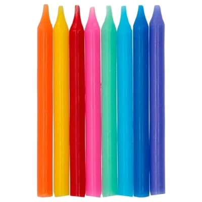 Afbeelding van Folat Kaarsjes color pop 6 cm (16 stuks)
