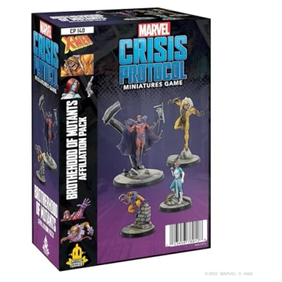 Afbeelding van Atomic Mass Games Marvel Crisis Protocol Brotherhood of Mutants Affiliation Pack Figuurspel vanaf 14 jaar, 2 spelers meer, 45 minuten speeltijd meer