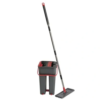Afbeelding van 5 five simply smart Wringer emmer met bezem, 4 l