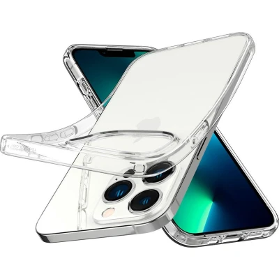 Afbeelding van Spigen Liquid Crystal TPU Back Cover Transparant Apple iPhone 13 Pro