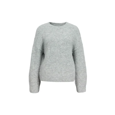 Afbeelding van Object Objsaggia Trui, Dames, Maat: Small, Medium grey melange