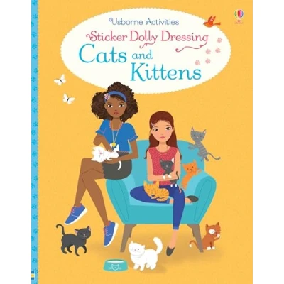 Afbeelding van Sticker Dolly Dressing Cats and Kittens