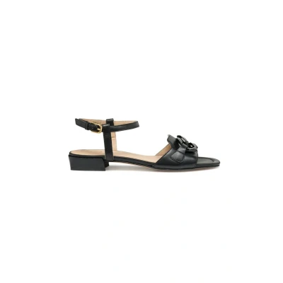 Afbeelding van Geox D NEW Eraklia 15 Sandalen, Dames, Maat: 41, Black Leer
