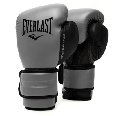 Afbeelding van Everlast Powerlock 2r Training Glove Charcoal 14 oz
