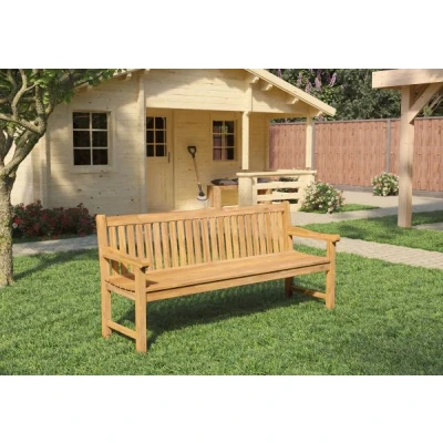 Afbeelding van Teak Parkbank Norwich 180x91 cm