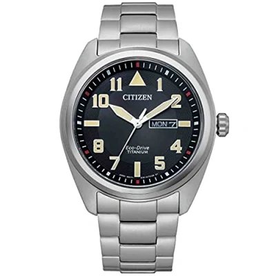 Afbeelding van Citizen BM8560 88EE Horloge Titanium Zilverkleurig Ø 41 mm