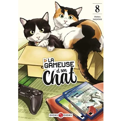 Afbeelding van La gameuse et son chat,08