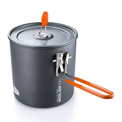 Afbeelding van GSI Outdoors Halulite Steelpan 1,1 Liter Grijs Pannen