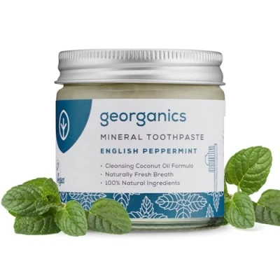 Afbeelding van Natuurlijke Tandpasta (Pepermunt) Georganics 120 ml
