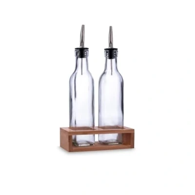 Afbeelding van Olie en azijnset Quid Naturalia Transparant Glas 260 ml