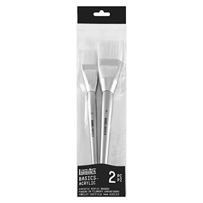 Afbeelding van Liquitex Basics Penselen Set Extra Large