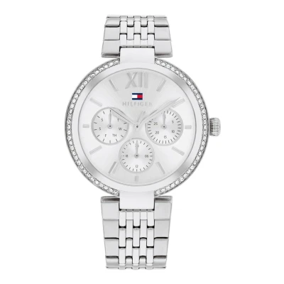 Afbeelding van Tommy Hilfiger dames Sophia horloge TH1782695 in de kleur Zilver