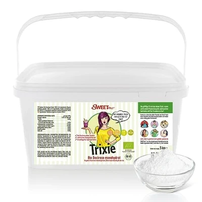 Afbeelding van SWEETme® Trixie Bio Dextrose 5 kg glucosemonohydraat poeder snelle energie veganistisch