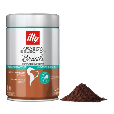 Afbeelding van Illy Arabica Selection Brazilië Cerrado Mineiro Gemalen Koffie 250 Gram