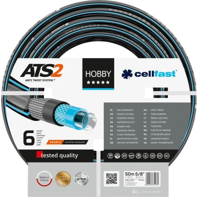Afbeelding van HOBBY Cellfast 6 lagige Tuinslang / 5/8&quot;/ versterkt 50m lang UV bescherming
