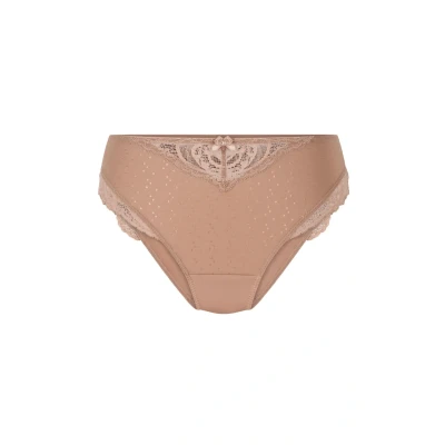 Afbeelding van Hunkemöller Dames Lingerie Slip Sophie Bruin maat 2XL
