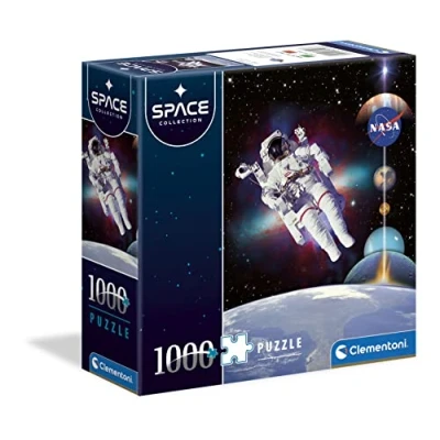 Afbeelding van Clementoni Volwassen puzzel NASA 1000 stukjes Fun voor volwassenen, gemaakt in Italië, exclusief Amazon, 80506