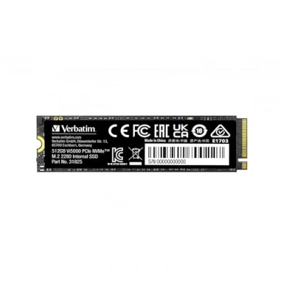 Image de Verbatim Vi5000 SSD 512 Go interne M.2 2280 PCIe 4.0 x4