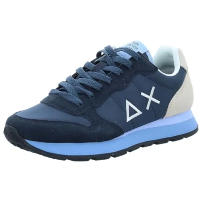 Afbeelding van Sun68 Sneakers laag, Heren, Maat: 44, Blu Nylon