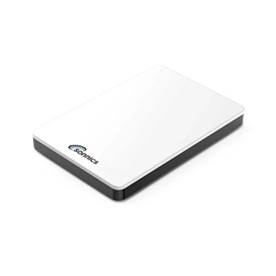 Afbeelding van Sonnics Draagbare externe harde schijf type C USB 3.1 compatibel met Windows pc, Mac, Smart TV, Xbox One/Series X en PS4/PS5, wit, 1 TB