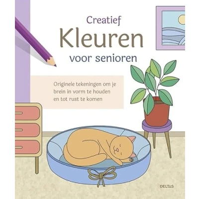 Afbeelding van Creatief kleuren voor senioren