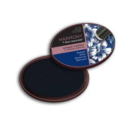 Afbeelding van Spectrum Noir Inktkussen Harmony Opaque Pigment Midnight (Middernacht)