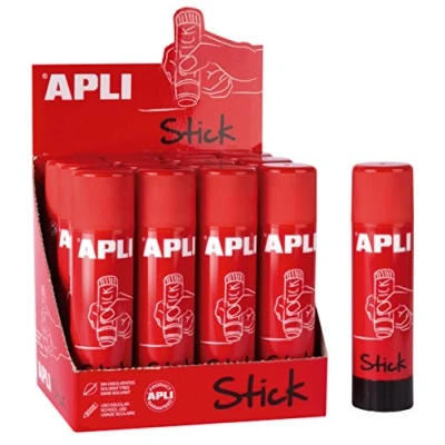 Afbeelding van Apli 18965 lijmstift 21 g schoollijmstift 12 stuks