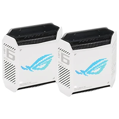 Image de Pack de 2 routeurs sans fil WiFi Tri bande Asus ROG Rapture GT6 Blanc