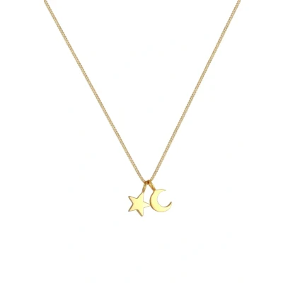 Afbeelding van Elli Astro Ketting goldcoloured, Dames, Maat: 42, Gold coloured