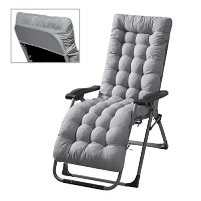 Afbeelding van Tuinstoelkussen, schommelkussen, stoelkussen, hoge rugleuning, rugkussen, voor relaxstoel (alleen kussen, geen stoelen)