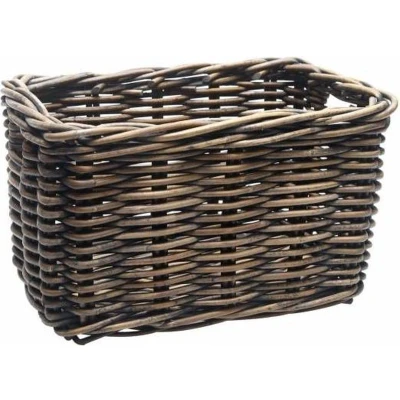 Afbeelding van New Looxs Brisbane Small Fietsmand Voordrager 11 liter Rotan Bruin