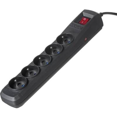 Afbeelding van Stopcontactenstrip 5 Tomas met Interruptor Activejet ACP 5GN (3 m)