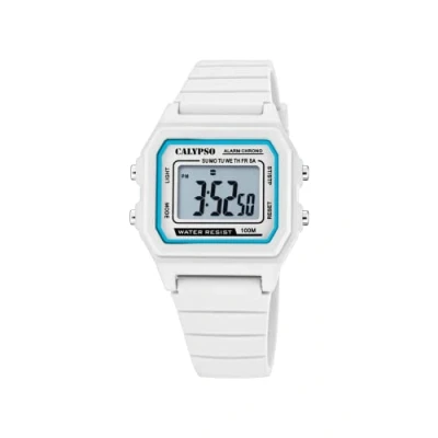 Afbeelding van CALYPSO K5805/1 Plastic Band Unisex Digitaal Kwarts Horloge Enkele Band, Uniek,