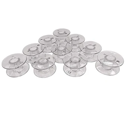 Afbeelding van 10 stuks kunststof spoelen voor Singer naaimachine 1507, 2250, 2259, 2263, 2273, 8280, 2282