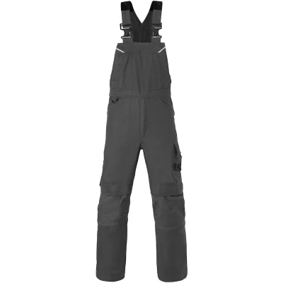 Afbeelding van HAVEP 20195 attitude amerikaanse overall/bretelbroek (520 charcoal grijs) 20195391520 53