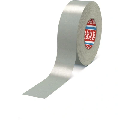 Image de TESA 4651 ruban textile premium enduit d&#039;acrylique gris 50mm x 50m 04651 00538 00