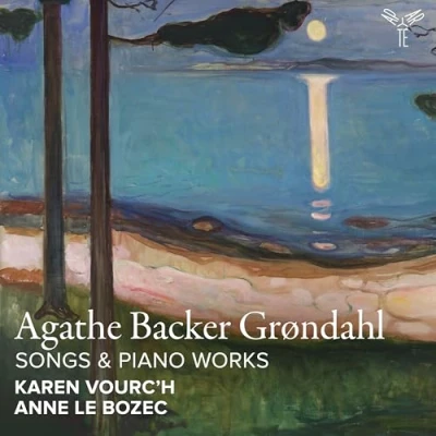Afbeelding van Karen Vourch &amp; Anne Le Bozec Agathe Backer Grøndahl: Songs Piano (CD)
