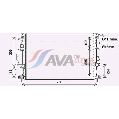 Afbeelding van Ava Cooling Radiateur FD2642