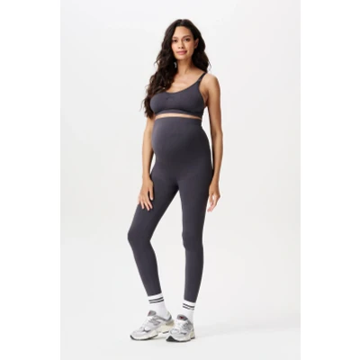 Afbeelding van Noppies Umstands CARA Legging, Dames, Maat: M/L, Forged iron